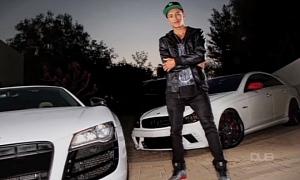 Professional Skateboarder Nyjah Huston Shows Off his Cars