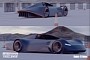 Project ‘Black Spear’ Is a Streamlined CGI Mercedes EV With a Love for Salty Racing