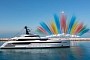 Project C138 Superyacht Hits the Water, Becomes RIO in Epic Private Ceremony