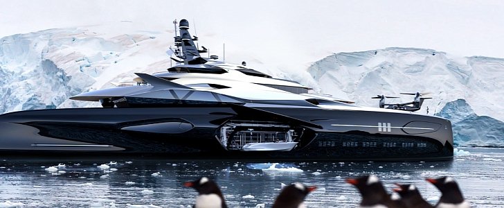 Project Centauro Megayacht Is Bold, Beautiful and Powerful