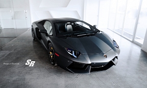 Project Eternal: Matte Black Aventador by SR Auto