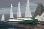 Project Glory Proposes a Sailing Expedition Yacht With Tilting Masts and Luxe Amenities
