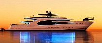 Project Grace Is a Millionaire’s Idea of Intimate Luxury Yacht