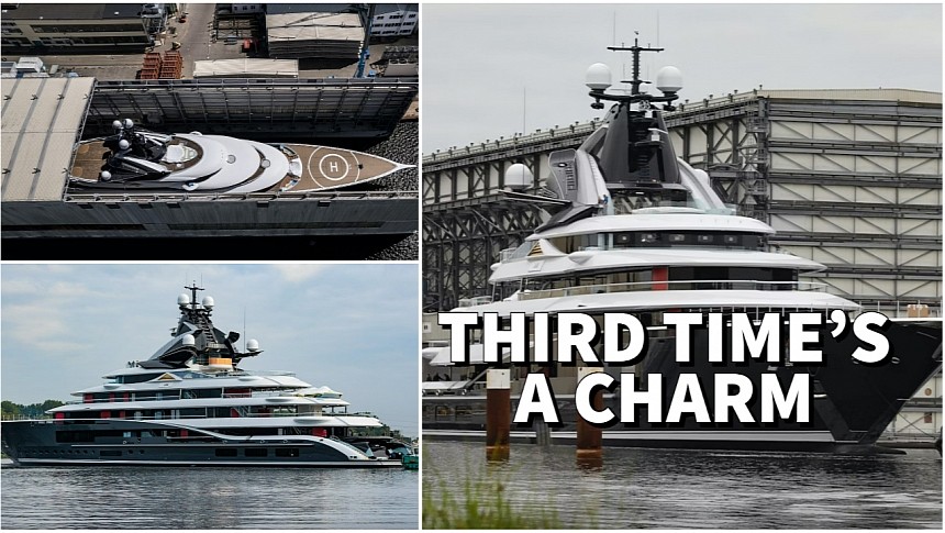 Project Jag megayacht is one of the world's largest, comes with a reported price tag of $360 million