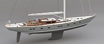 Project Ouzel Is a Custom Sailing Yacht Showcasing Classic Lines and Timeless Elegance