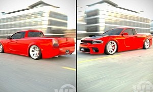 Project Rampage Is a Virtual Artist’s Dodge Charger Ute Build Project Coming True