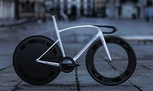 Project Scatto Rendering Seeks to Redefine Classic Track Bikes