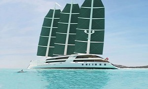 Project Sonata Is a 351-Foot Sailing Yacht That Offers the Comfort of a Luxury Motoryacht