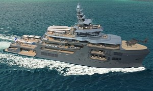 Project UFO From ICON Yachts Turns an Old Rescue Vessel Into a Luxurious, Massive Explorer
