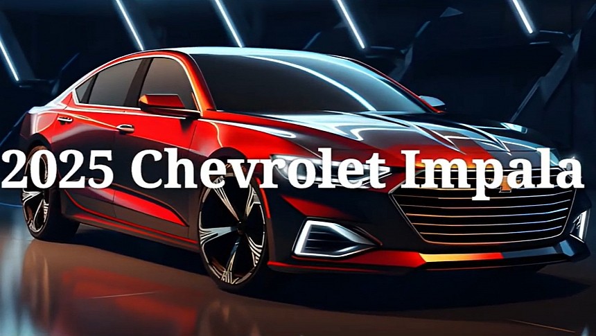 2025 Chevrolet Impala rendering by Rcars