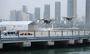 Prosperity Air Taxi Conducts Trailblazing Public Flight on a Cross-Sea Route in China