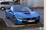 Protonic Blue BMW i8 Spotted in Germany
