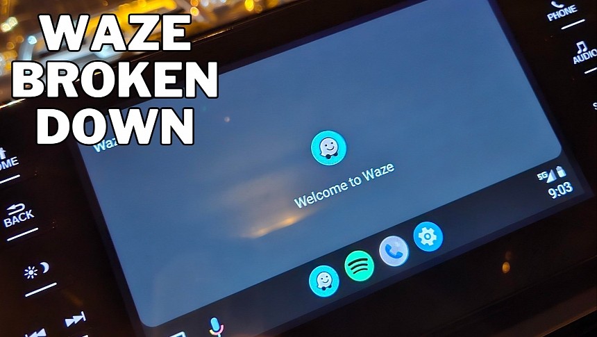 Waze can't run in full-screen mode on Coolwalk