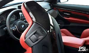 PSI Launches Carbon Fiber BMW M3 and M4 Seatback Trims