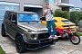 Puerto Rican Singer Lunay Shows Off His Rides Standing on His G 63’s Bull Bar