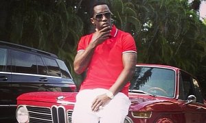 Puff Daddy Poses Next to His BMW 2002 tii: Brings Back Memories?