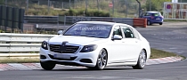 Pullman S-Class Spied on the Nordschleife