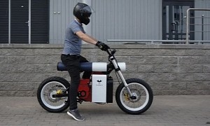 Punch Moto Is a Suprematist, Striking Electric Motorcycle From Minsk