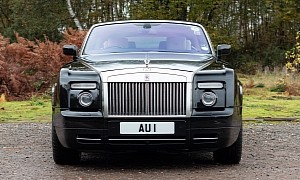 Pure Gold: 'AU 1' Registration Plate, Which Showed Up in James Bond Movie, Is for Sale