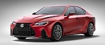 2022 Lexus IS 500 F Sport Takes Aim at the Cadillac CT4-V Blackwing