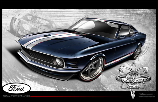 Pure Vision Designs 1970 Mustang