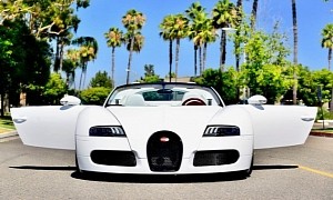 Pure White 2011 Bugatti Veyron Looks Like $1.6 Million Worth of Fine China
