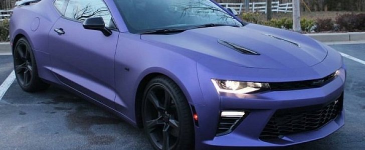 Purple 2016 Camaro SS
