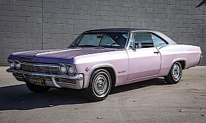 1965 Chevrolet Impala SS Is a Purple Classic, Hides Surprise Under the Hood