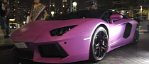 Purple Lamborghini Aventador Looks Like an Angry Grape
