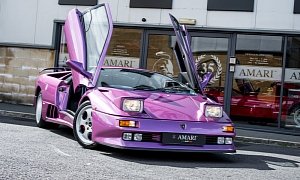 Purple Lamborghini From Cosmic Girl Music Video Listed For Big Money