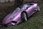 Purple Lamborghini Huracan Performante Found Abandoned in Ditch Near London