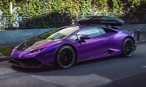 Purple Lamborghini Huracan Has Overlanding in Its Bones, You Won’t Believe Where It Lives