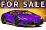 Purple Lamborghini Huracan Sterrato Seeks Wealthy New Owner