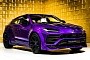 Purple Lamborghini Urus Thinks It's Twice the Car the Stock One Is, V8 Begs to Differ
