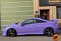 Purple Wrapped Toyota Celica Looks Like a Toy