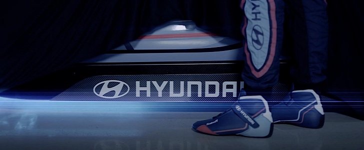 Hyundai Motorsport electric race car