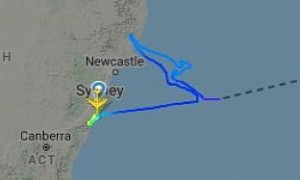 Qantas’ Last Boeing 747 Draws Kangaroo in the Sky as Fitting Goodbye