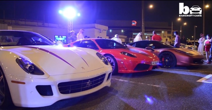 Qatari Youngster Has a Supercar Collection and Organizes Amazing Gatherings