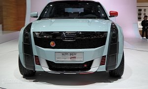Qoros 2 Hybrid Crossover Concept Resembles a Cadillac-Nissan GT-R Mix in Shanghai