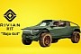 Quad-Motor Rivian R1T Gets the "Spartan" Treatment, Looks Ready To Eat Up Dunes