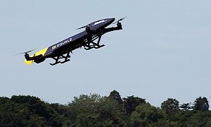 Quadcopter Racing Series Takes Off from Goodwood in Airspeeder Demo Flight