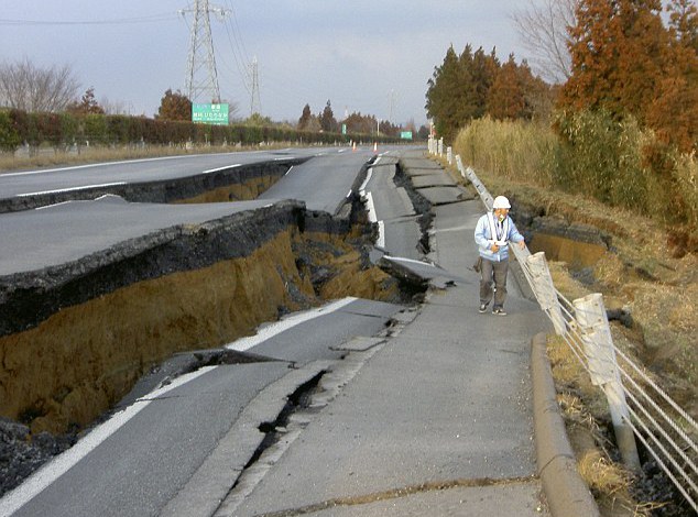 Great Kanto Highway after quake