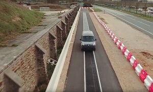 Qualcomm Builds 100-Meter Road That Can Charge EVs at 20 kW on the Move