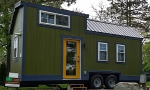 Quantum Is Affordable and American-Built Tiny Home: Just Right for Off-Grid Life