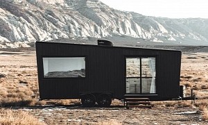 Quatro Tiny House on Wheels Can Double as a Guest House or Office for Stylish Nomads