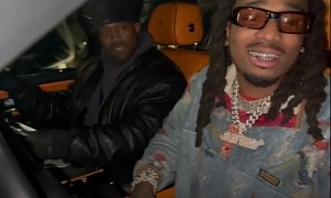 Quavo and Kanye West’s Surprise Friendship, They Hang Out in Rolls-Royce Cullinan