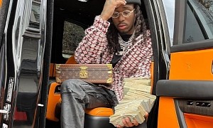 Quavo Shows Off His Wealth With Rolls-Royce Cullinan and McLaren 720S