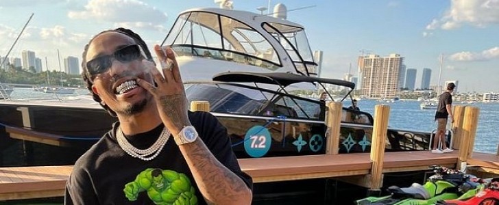 Quavo and Louis Vuitton Yacht