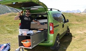 QuboCamper, the Smallest Campervan for Two, Proves Nothing Is Impossible