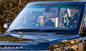 Queen Elizabeth Goes for a Ride in Her Range Rover on Her 96th Birthday